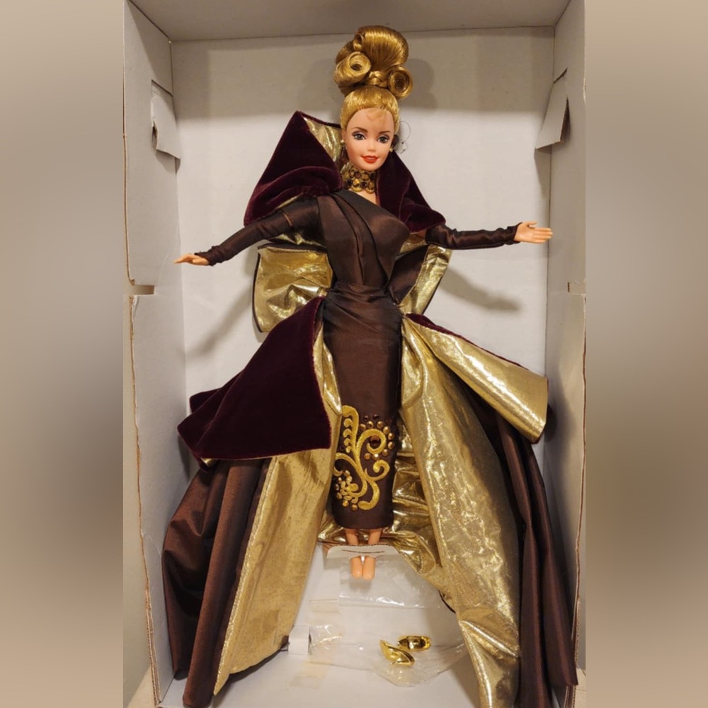 Barbie Gold and Brown Couture 1996